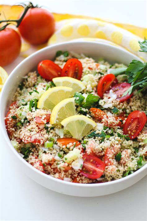 Veganer Couscous Salat Pflanzlich Gut