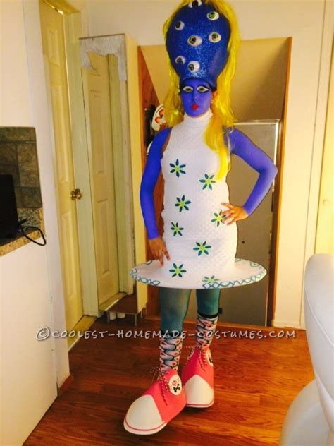 Coolest Girl With Many Eyes Tim Burton Character Costume