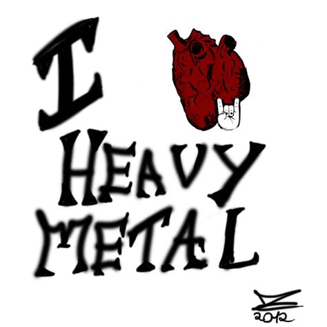 i love heavy metal by jadetheangle777 on deviantart