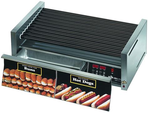 Star Mfg 50stbde 1535 Watt Electric Hot Dog Roller Grill W Bun