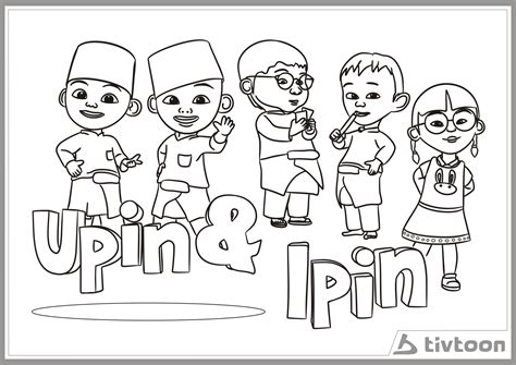 Best cartoons ipin terbaru upin upin dan ipin. 10 Mewarnai Gambar Upin Ipin