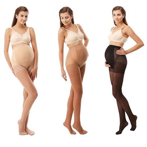 Women Pregnant Socks Maternity Tights Hosiery Solid Stockings Pantyhose