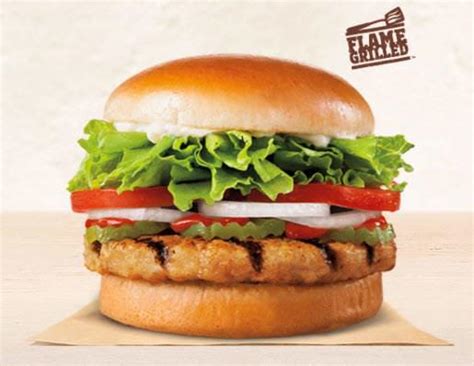 Burger King Grilled Chicken Sandwich Nutrition Info Runners High