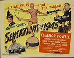 Sensations of 1945 - Lobby card with Eleanor Powell & Sophie Tucker