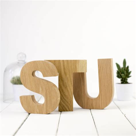 Wood Letters By Letters Etc