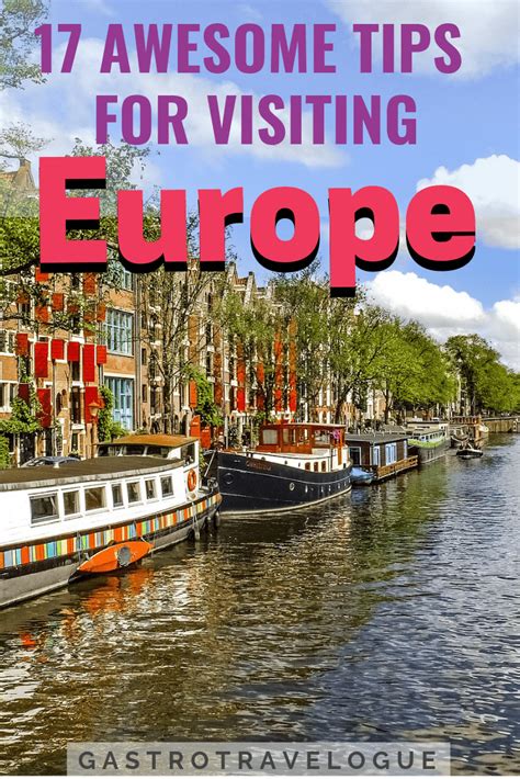17 Top Tips For Travelling To Europe
