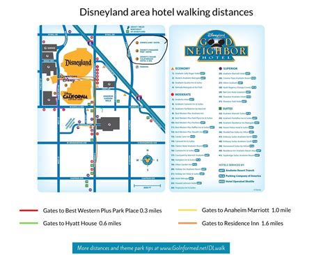 Disneyland Hotel Map 2022