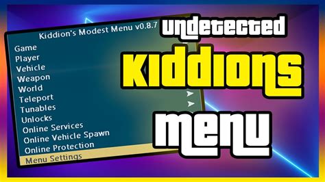 El Mejor Mod Menu 2020 Kiddions Mod Menu Low Ban Rate Youtube