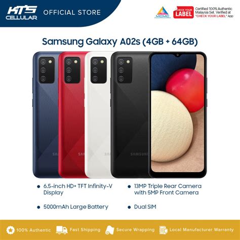 Samsung hadir dengan 2 siri terbaru dengan harga rasmi sekitar rm1000 iaitu samsung galaxy a51 dan juga samsung. Spesifikasi dan harga Samsung Galaxy A02s di Malaysia ...