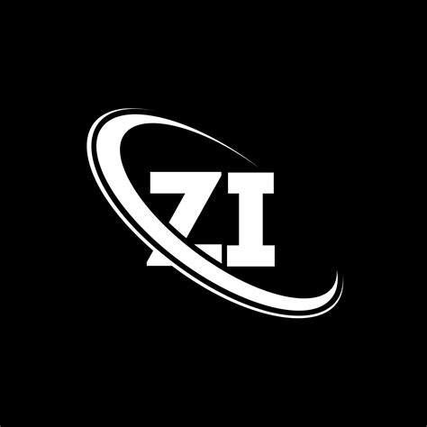 Zi Logo Z I Design White Zi Letter Zi Letter Logo Design Initial