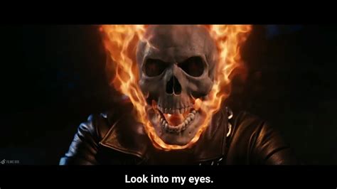 The Penance Stare Scene Ghost Rider 2007 Movie Clip Youtube