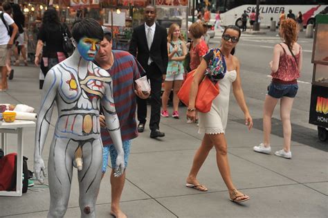 BODY PAINTING IN MANHATTAN 2013 Body Art By Flickr Photo Sharing