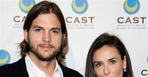 Why Demi Moore Fulfilled Ashton Kutchers Threesome Fantasies E Online