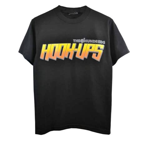 Buy The Hundreds X Hook Ups Thxhu Logo T Shirt Natterjacks