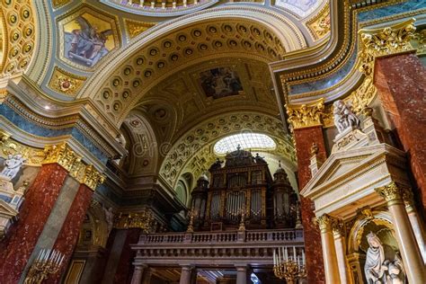 St Stephen S Basilica Church In Budapest Hungary Editorial Photo