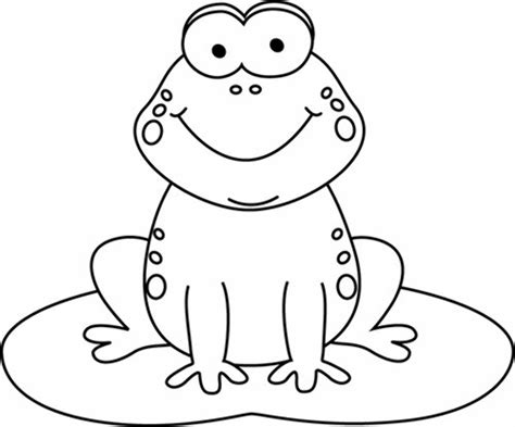 Download High Quality Frog Clipart Black And White Transparent Png
