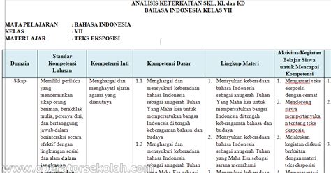 Smp klas viii kaper bahasa indonesia.docx. Contoh Rpp Bahasa Indonesia Kelas Vii Kurikulum 2013 ...
