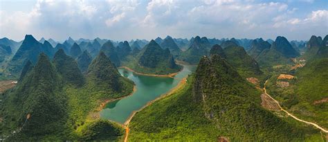 Guilin National Park China 360° Aerial Panoramas 360