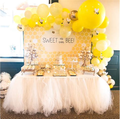 What Will It Bee Baby Shower Party Ideas Photo 1 Of 20 Catch My Party