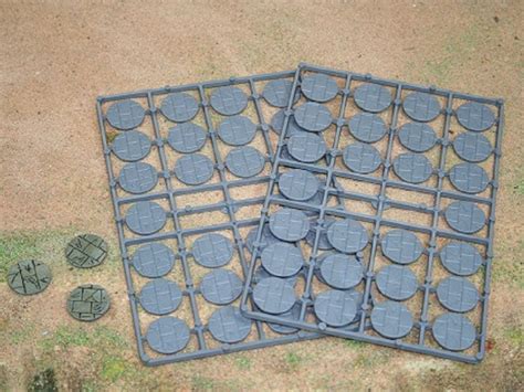 Renedra 25mm Round Paved Effect Plastic Bases Snm Stuff
