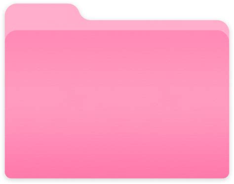 Pink, xopixel, folder Icon in Free Custom Emoji Gradient Mac/PC Folder png image
