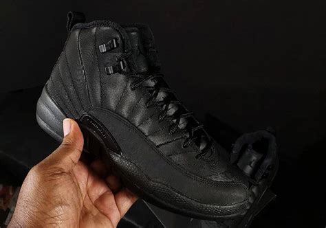 Jordan 12 Gs All Black Release Info Black Black Jordans Jordans