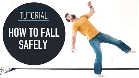How To Fall Safely 3 Breakfall Techniques Youtube