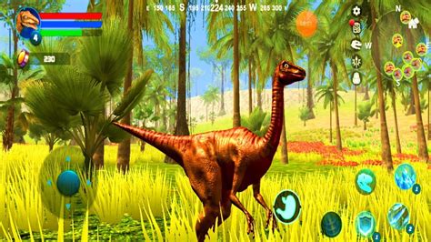 Gallimimus Simulator Android Gameplay 2 Dinosaur Simulator Youtube