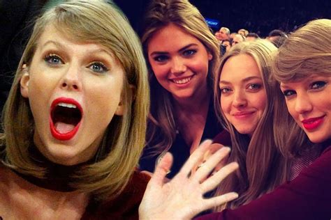 Taylor Swift And Friends At Knicks Mirror Online