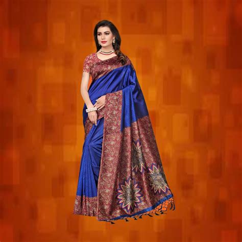 Mysore Silk Printed Saree At Rs 350piece In Surat Id 19830236448