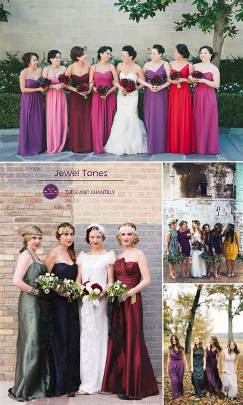 Top 10 Colors For Fall Bridesmaid Dresses 2015 Tulle And Chantilly