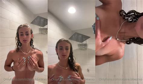 Claire Stone Nudes Naked Shower Ppv Video Leaked