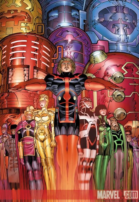 Are eternals stronger than avengers? Eternals (2006) #7 (John Romita Jr. Variant) | Comic ...