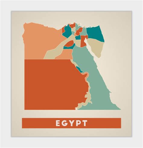 Egypt Map Vector Stock Vectors Istock