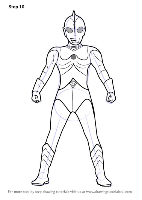 Learn How To Draw Ultraman 80 Ultraman Step By Step Drawing Tutorials