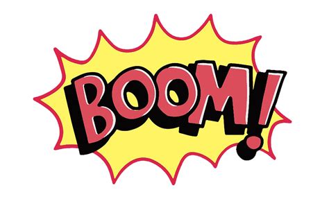 Comic Effect Boom Png Clipart Png All Png All