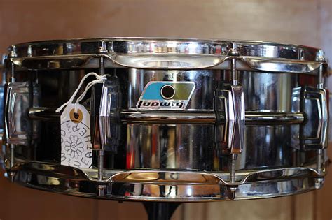Used Ludwig B Stock Black Beauty Snare Drum 5x14 Reverb Uk