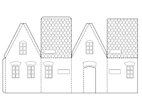 Das basteln mit papier gehört zu den grundarten des bastelns. Papierhaus Basteln | Diy Haus-windlicht - Handmade Kultur