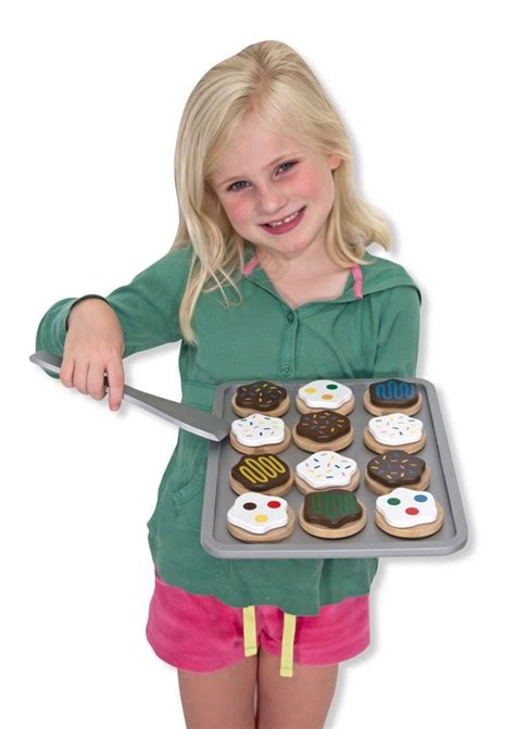 Melissa And Doug Wooden Slice And Bake Cookie Set Curious Kids