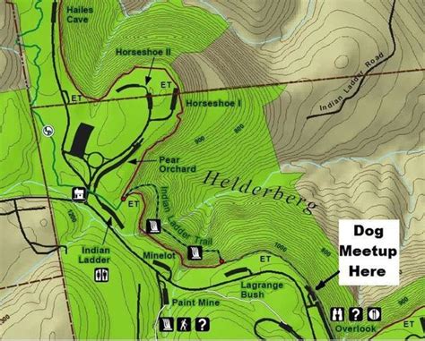 Thacher Park Map ~ Elamp