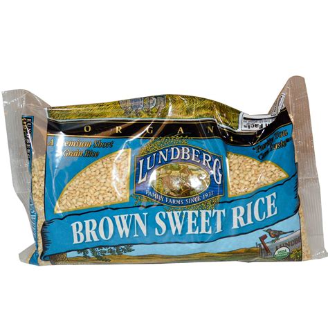 Lundberg Organic Brown Sweet Rice 32 Oz 907 G Iherb