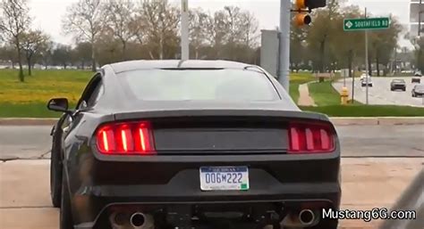 Flat plane cranks have issues with overall balance. Spied: New 2015 Mustang Engine Variant - What is it ...