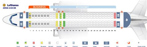 Airbus A320 Sharklets Lufthansa Seat Map Image To U