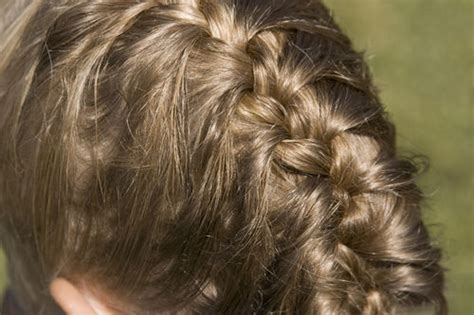 Awhile ago, we put out a how to do a french braid for beginners video (which basically showed the i'm hoping today's tutorial will help show how to hold the strands while you are french braiding hair. How to French Braid Your Own Hair in 11 Easy Steps (PHOTOS ...