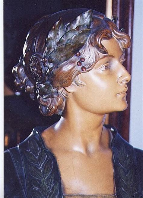 Portrait Bust Of Sappho C1900 By Hl Blasche For Reps And Trinte 556817 Uk