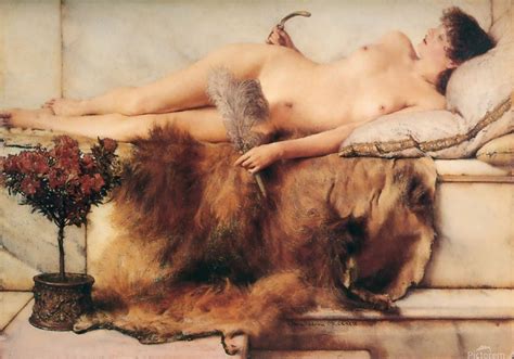 Naked Women Vintage Erotic Painting S Smithson