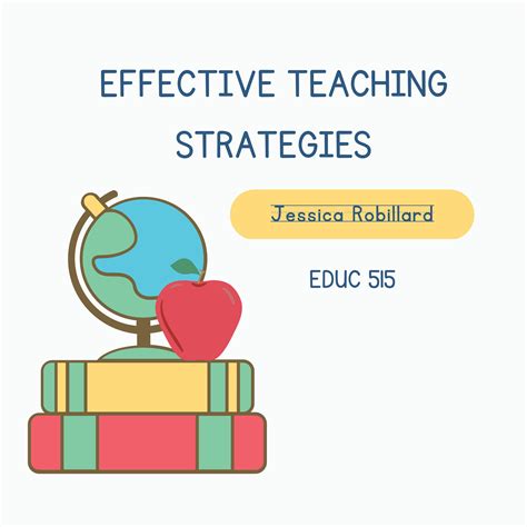 Effective Teaching Strategies By Jessicarobillard Issuu