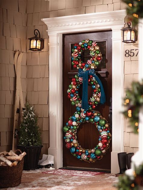 pretty christmas door decorations home design garden architecture blog magazine