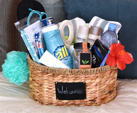 How To Put Together A Guest Welcome Basket Rockin Mama