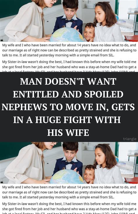 Man Doesnt Want Entitled And Spoiled Nephews To Move In Gets In A